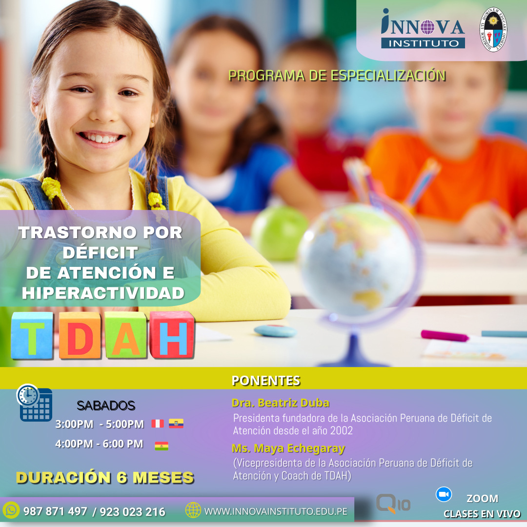 TRASTORNO POR DEFICIT DE ATENCION E HIPERACTIVIDAD - TDAH
