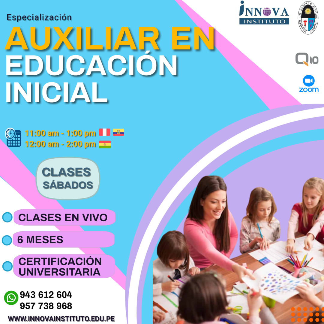 Auxiliar en Educación Inicial