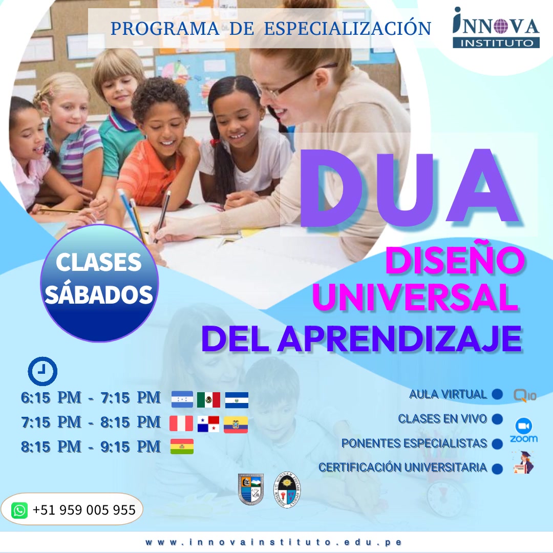 DISEÑO UNIVERSAL DEL APRENDIZAJE - DUA