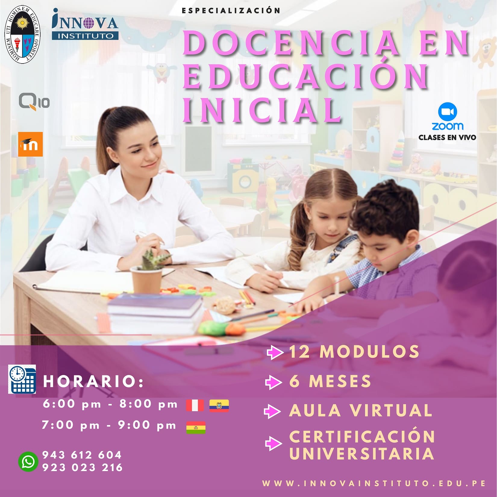 Docencia en Educación Inicial